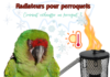 Radiateurs pour perroquets